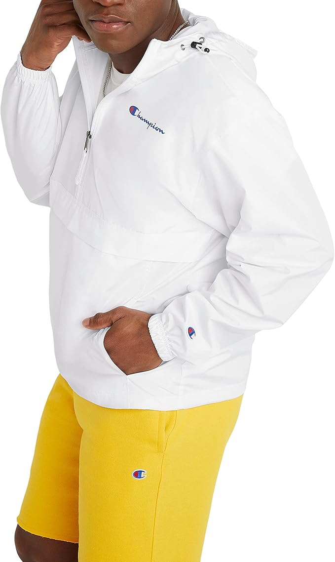 Champion Men's Jacket, Stadium Full-zip Jacket, Wind Resistant, Water Resistant Jacket for Men
