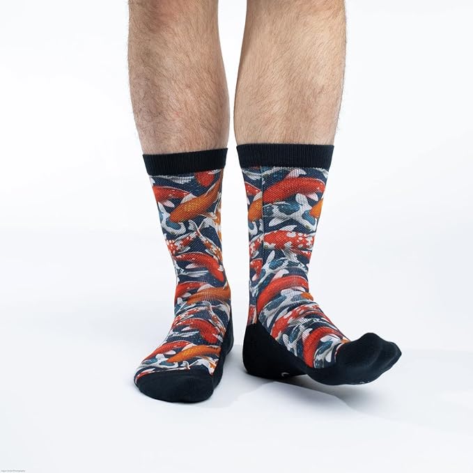 Good Luck Sock Novelty Crew Socks for Adults - For Men, Women and Teens