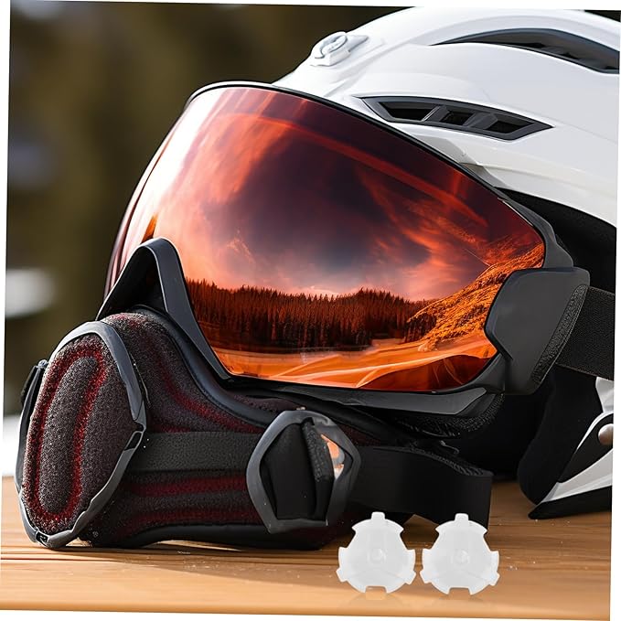 Motorcycle Helmet Visor Screw Set Durable Replacement Screws with Washers for Fit Dirt Bike Bicycle and Football Helmets Transparent Design for Easy Installation