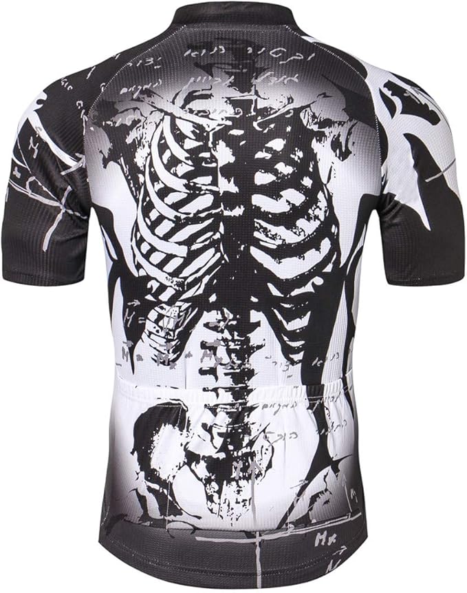 Cycling Jersey Men Full Zip Bike Shirt Racing Top Bicycle Clothing