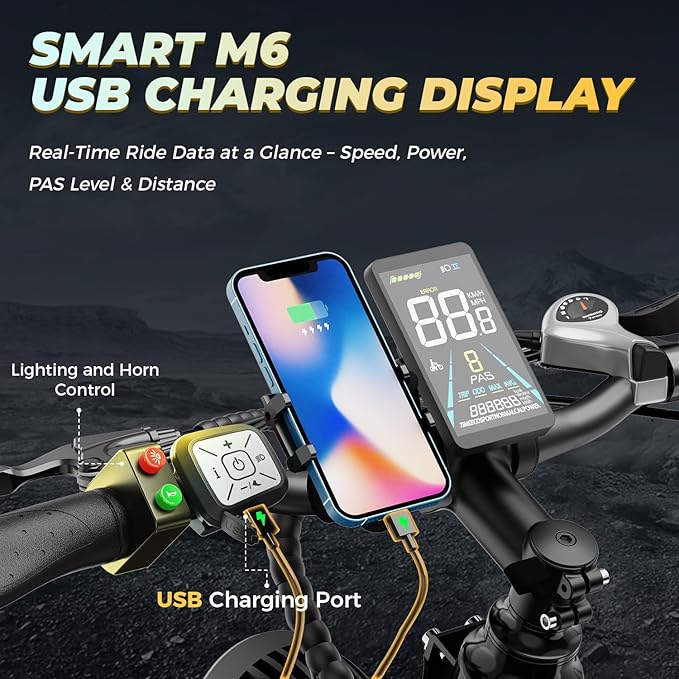 Aipas M1 Pro & M2 Pro Electric Bike Combo, 1800W Peak Motor Fat Tire EBikes for Adults, 36MPH Electric mountain Bike with 48V 17.5Ah Battery, 26" x 4.0" All-Terrain Tires, 7 Speed, 85 Miles Long Range