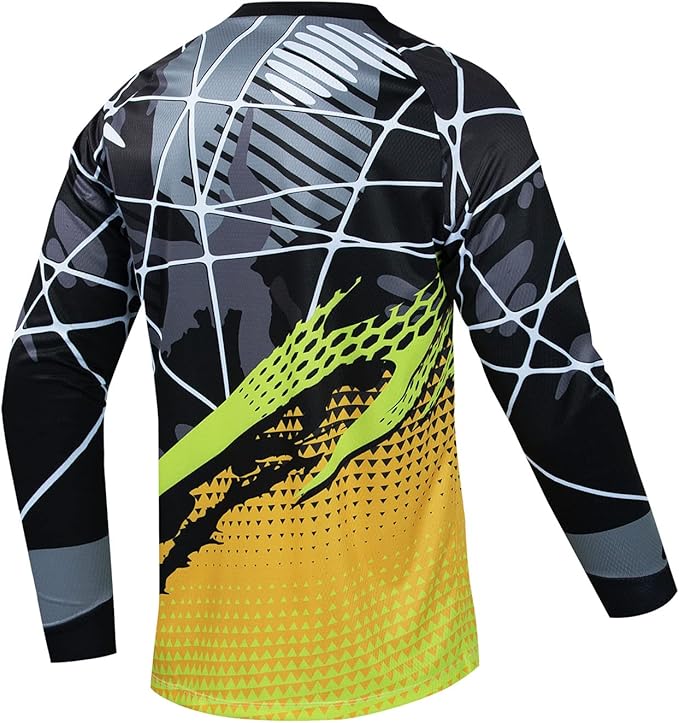 Cycling Jersey Long Sleeve Men's Mountain Bike Motocross Jersey Long Sleeve MTB T-Shirt
