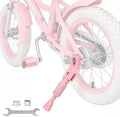 ZUKKA Bike Kickstand 14 Inch for Kids Bike Adjustable Aluminum Alloy Kickstand for Bicycles with Anti-Slip Pad for Kids Bike Universal Fit for Mountain Road Bikes