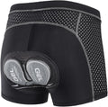 ARSUXEO Men's Cycling Underwear 4D Padded Bike Shorts Bicycle Biking Cycling Shorts with Padding Mountain Bike Liner