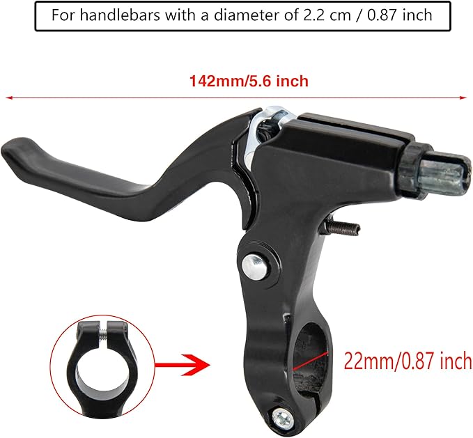 Bike Brakes Calipers Set,Side Pull Brake Set,69-96mm Reach,for Bike C Shape Brake Aluminum Bicycle Brake