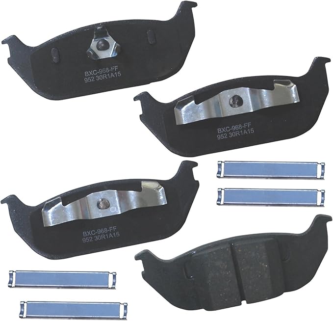 Bendix Premium SBC952 Ceramic Rear Brake Pads for Lincoln Aviator 2005-2003