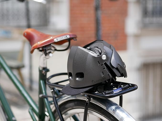 Overade Removable Cloth Visor for Plixi Foldable Helmet - Black - Unisize