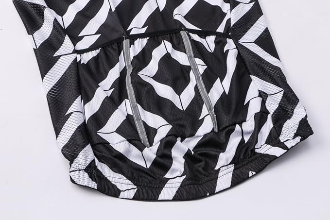 New Pro Full Zipper Men's Cycling Jersey Short Sleeve Riding Shirt USA