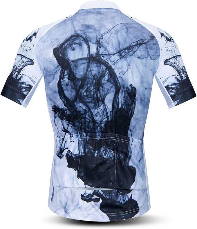 Bike Bicycle Tops Men's Cycling Jerseys Full Zipper MTB Clothing Cycle Clothes