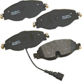 Bendix Premium SBC1760 Ceramic Brake Pads for Select Models Audi A1,A3 Quattro Sportback Ateca Caddy Alltrack SportWagen,Passat