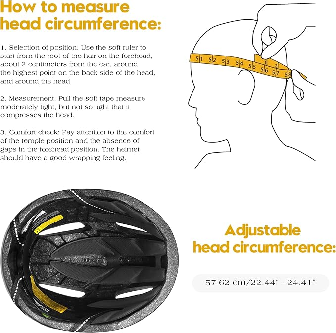 Shinmax Bike Helmet for Men Women, Bicycle Helmet with Detachable Magnetic Goggles Adjustable for Adult Road Biking Mountain Cycling Helmet