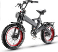 1000W(Peak 2000W) Folding Electric Bike for Adults,up to 35MPH 100Mile,48V 25Ah Removable Battery,20" x 4.0 Fat Tire Foldable Electric Bicycle,8-Speed Electric Mountain E-Bike,Commuter Ebikes