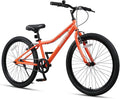 AVASTA Bilbo 18 20 24 Inch Kids Bike for Boys Girls 5-14 Years Old, Retro Style High Carbon Steel Bicycle with Adjustable Handlebars and Seat, Dual V-Brakes, Kickstand, Multiple Colors