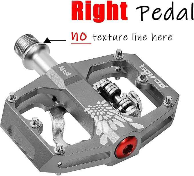 Bike Pedals 9/16" Lightweight Non-Slip Bicycle Platform Pedals - Fits Most Adult Bikes & Mountain Bikes &MTB, Road Bikes and Slip-Resistant Design