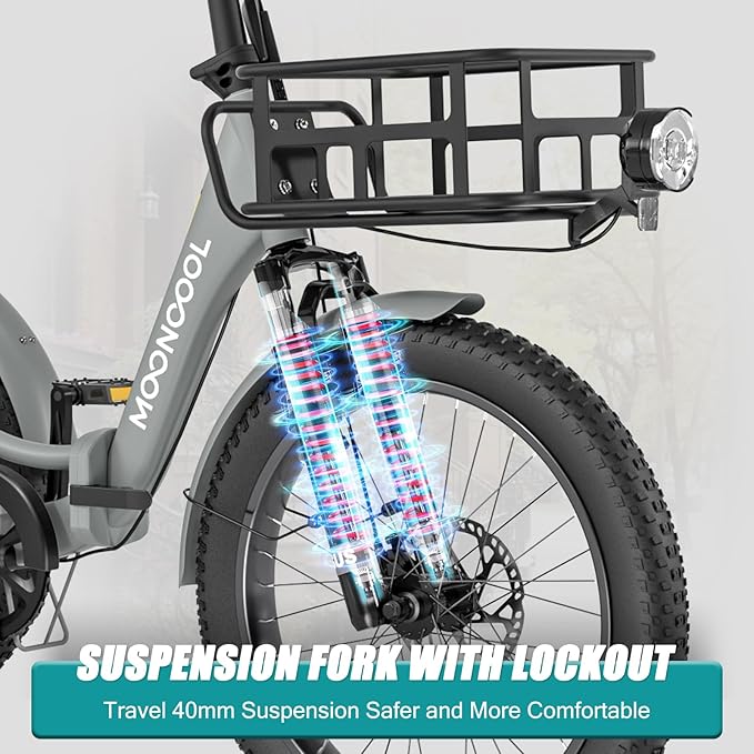 MOPHOTO Electric Tricycle for Adults, 20in 3 Wheels Folding Electric Bicycle Bikes, 48V 500W Electric Trike Ebike with Aluminum Frame, Removable Battery