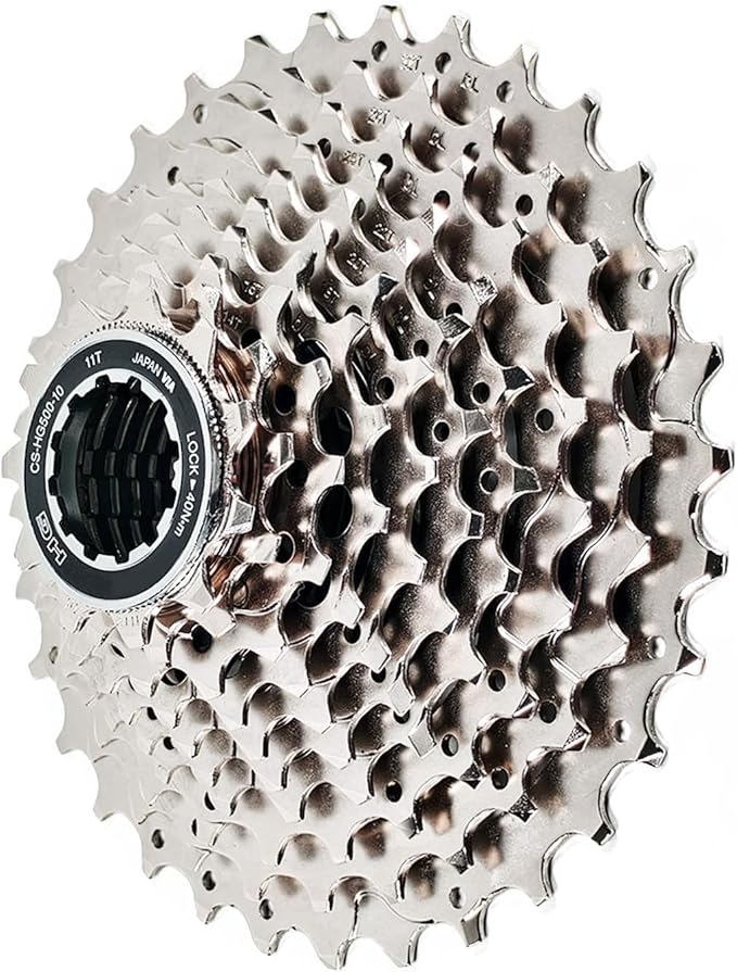 Bike Cassette 10 Speed Cassette Sprockets CS-HG500-10 Bike Sprocket for Mountain Bike Folding Bike Commuter Bike