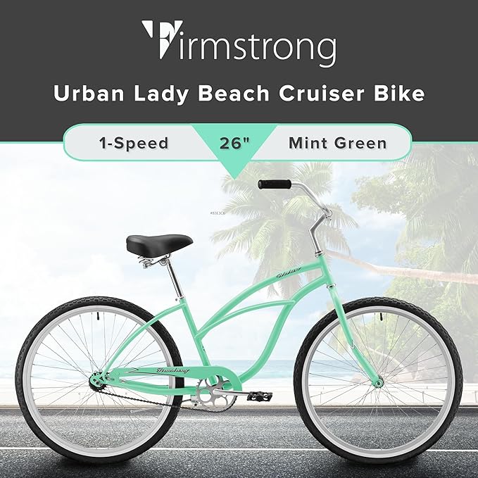 sixthreezero Urban Lady Beach Cruiser Bike, Women's 3 Speed Hybrid Bicycle