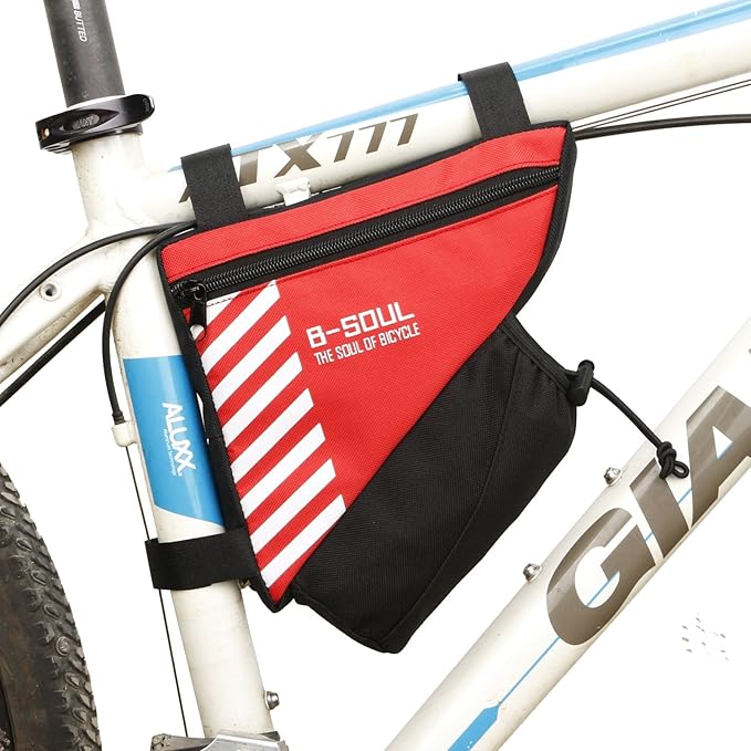 UPANBIKE Triangle Frame Bag - 1.5L Polyester Storage Bag for Road and Mountain Bikes