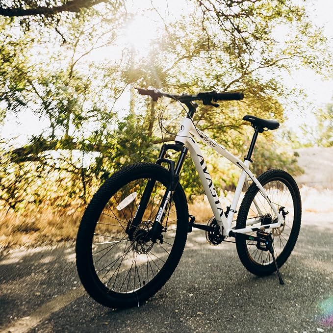 AVASTA AV300 26 27.5 inch Mountain Bike with 21-Speed, Aluminum Frame, Dual Disc Brake, Comfortable Saddle, Multiple Colors