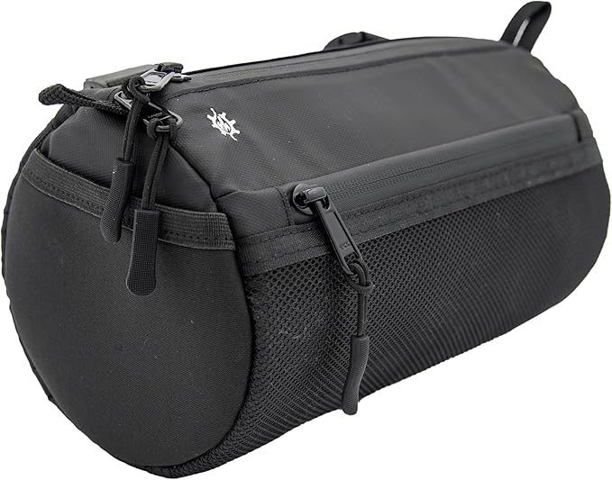 Lumiere & Co. Bike Handlebar Bag – Minimalist Design – 3 Size options, Multiple Colors – Clip Straps, Hook & Loop, Shoulder Strap