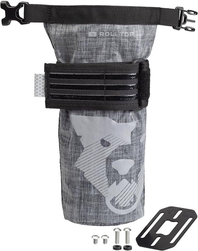 Wolf Tooth B-RAD TekLite Roll-Top Bag 1L with Mounting Plate Vehicle Bag