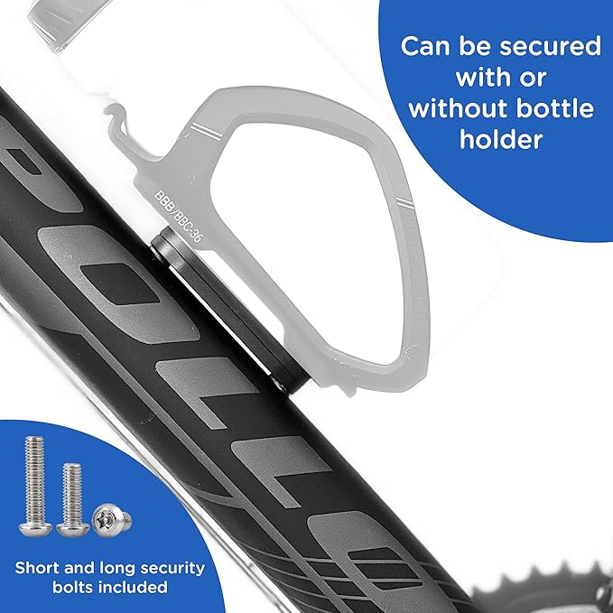 Orbit Velo - Advanced Bike Tracker with Apple Find My, Global GPS Location on iPhone, iPad, Mac & Apple Watch, Waterproof with 3 Year Battery Life, Secure Mount for Bottle Holder