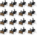 BBTO 16 Pairs Bike Brake Pads Disc Brake Pads with Installation Tools Bicycle Brake Pads for Ebike Mountain Bike