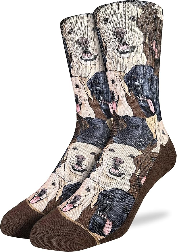 Good Luck Sock Novelty Crew Socks for Adults - For Men, Women and Teens
