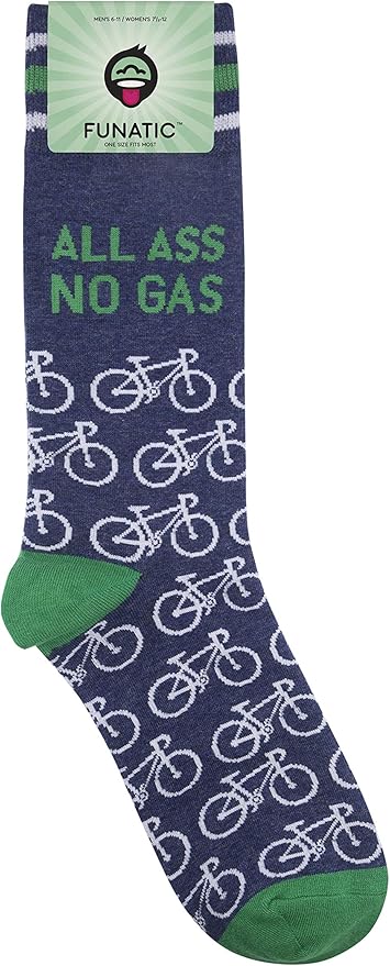 FUNATIC Funny Outdoor Themed Socks for Men Women - Novelty Gifts For Golfing, Fishing, Hunting, Bigfoot, Pickleball, and More