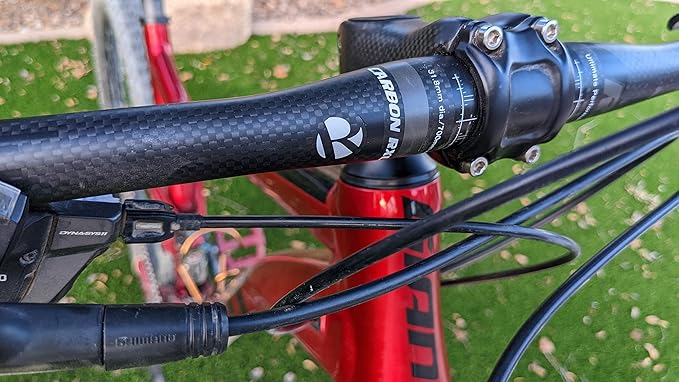 Carbon Handlebars, Mountain Bike Handlebars, Riser Bars 31.8mm 3K Matt Glossy 680mm 700mm 720mm 740mm 760mm MTB Handlebars for Mountain Bikes,Road Bike