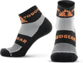Crew Length Trail Running Socks, Quick-Drying Mid-Calf Socks with Arch Support, Sweat-Resistant, Breathable Athletic Socks