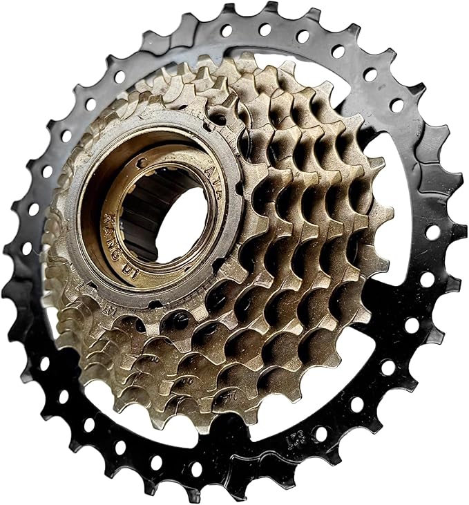 VERKSTAD 7/8 Speed Freewheels 14-32T/14-28T/13-32T/13-28T Bike Freewheel Threaded Type Cycling Replacement Part for Mountain Bike Road Bike