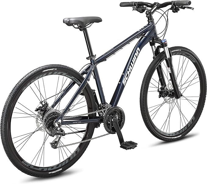 Schwinn GTX Comfort Adult Hybrid Bike, Men and Women, Dual Sport Bicycle, 700c Wheels, Step-Through or Step-Over Lightweight Aluminum Frame