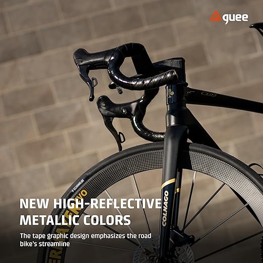 GUEE SL Speed Road Bike Handlebar Tape – Premium PU Leather, Microtex Structure, Shock-Absorbing Foam, Ultra-Light 30g, Anti-Slip Racing Grip (2 Rolls, Plasma Blue)