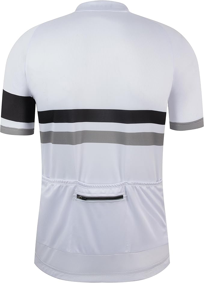 Coconut Ropamo CR Mens Cycling Jersey Short Sleeve Road Bike Shirt with 3+1 Zipper Pockets Breathable Quick Dry