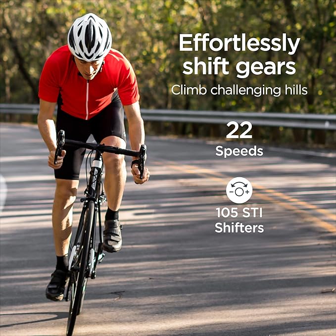 Schwinn Fastback Road Bike, Performance Road Bike for Advanced to Expert Riders, 22-Speed Drivetrain with 700c Wheels, Aluminum or Carbon Fiber Frame Options