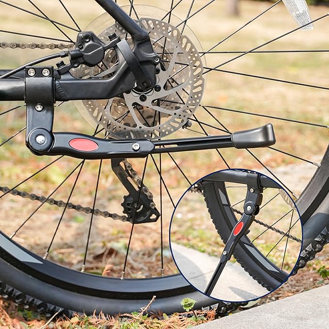 Bicycle Kickstand for Giant Trance Advanced Pro 29 2 2021 - Adjustable Bike Kickstand - Non-Slip Foot, Easy Install, Aluminum Alloy Material, Stable and Durable Support - Bike Stand