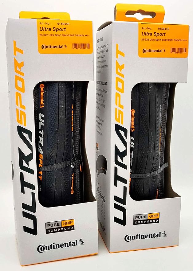 Continental Ultra Sport III Folding PureGrip Set of 2