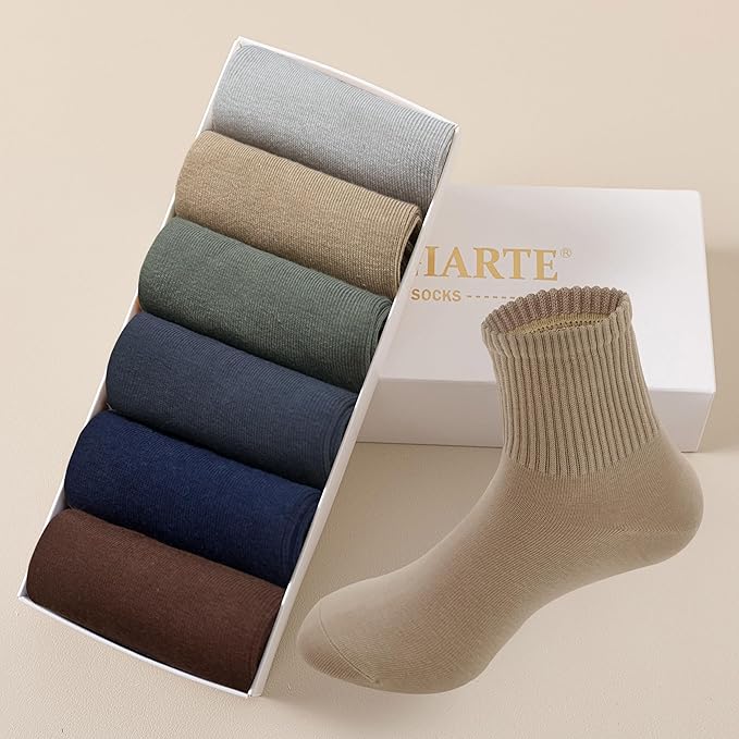MAGIARTE Womens Mini Crew Ankle Socks Athletic Casual Cotton Socks for Women