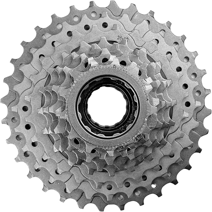 VERKSTAD 7/8 Speed Freewheels 14-32T/14-28T/13-32T/13-28T Bike Freewheel Threaded Type Cycling Replacement Part for Mountain Bike Road Bike