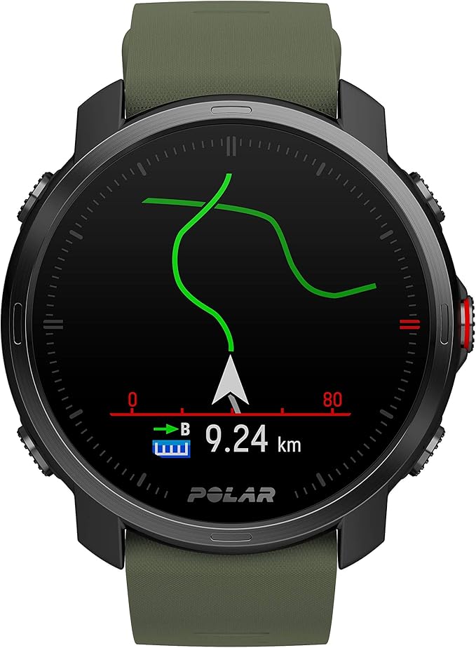 Polar Grit X - Rugged Multisport GPS Smart Watch - Ultra-Long Battery Life, Wrist-based Heart Rate, Military-Level Durability, Sleep and Recovery, Navigation - Trail Running, Mountain Biking