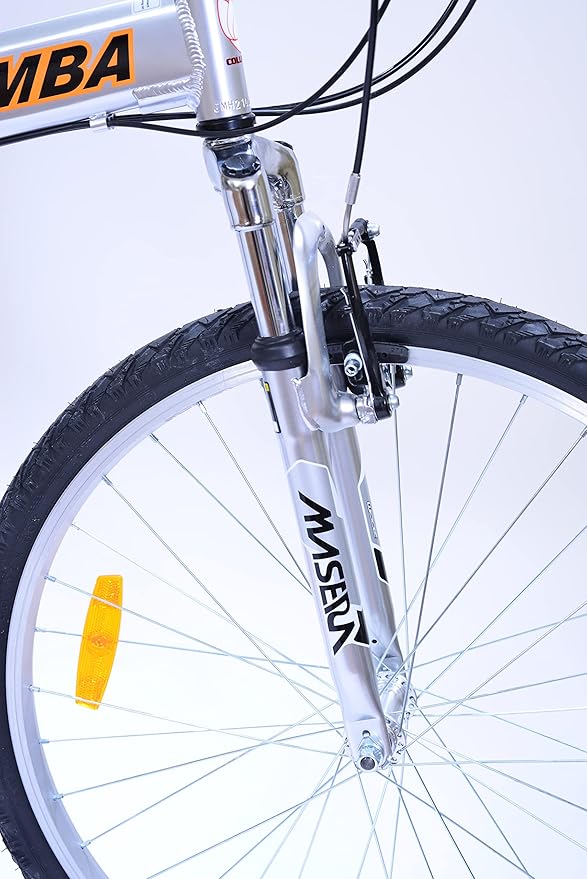 Columba 26 Inch Alloy Folding Bike w.18 Speed & Double Suspension