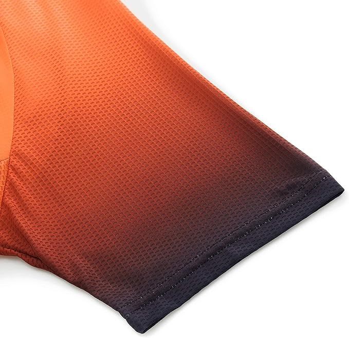 Lo.gas Cycling Jersey Men Short/Long Sleeve Bike Biking Shirts Full Zip with Pockets Road Bicycle Clothes