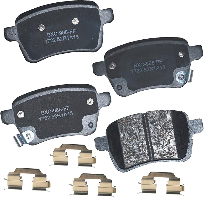 Bendix Premium SBC1722 Ceramic Rear Brake Pads for Fiat 500L 2020-2014