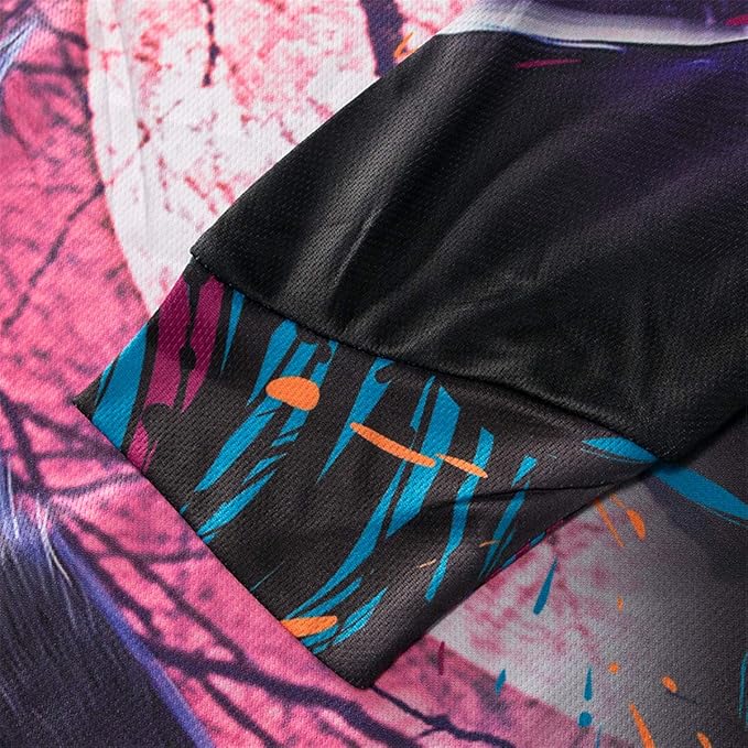 Men's Racing Shirts Summer Motocross Jersey Bicycle Sportswear MTB Jersey Long Sleeve Mountain Bike Clothes