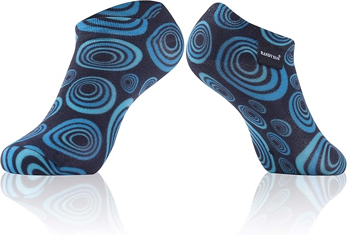 RANDY SUN Waterproof Socks, Unisex Cycling/Hunting/Fishing/Running Ankle Socks 1&2 Pair