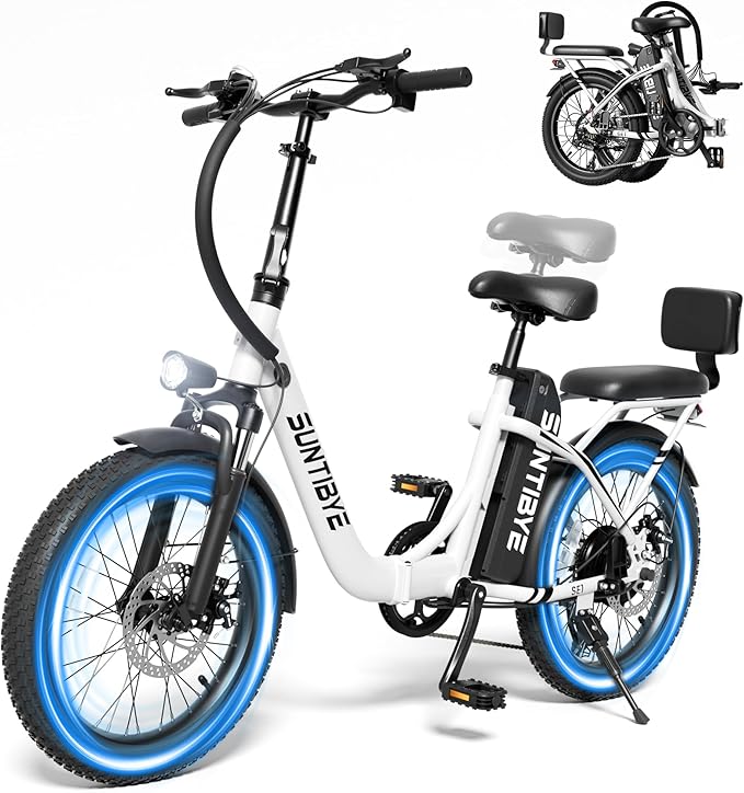 Electric Bike for Adults and Teens, Ebike, Electric Bicycle Mountain Dirt Bike Fat Tire Electric Bike, Multi-Funtional Bike for Work, School, Commute, Off-Road