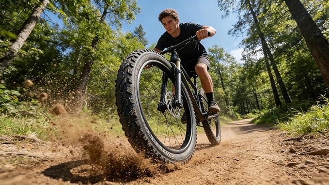700x35/38/42/45/50C Road Bike Tires 2-Pack, Puncture Proof Heavy Duty Tires for E-Bike, Gravel, Mountain and Hybrid Bicycles, All Terrain Commuter Ready