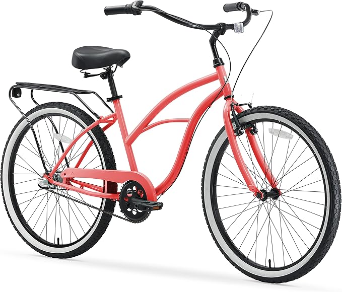 sixthreezero Around The Block Women's Beach Cruiser Bike