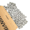 Thinvik Bike Chain 11 Speed, 1/2''× 11/128'', 110 Links - Road & Gravel and MTB Chain for Shimano and SRAM(Not for SRAM AXS) - Basic Silver - Quick Link Included